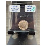 1956 Roosevelt Dime UNC Original Mint Set
