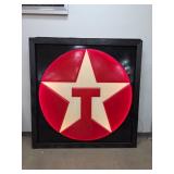 6ft x 6ft Texaco Illuminated Wall Sign