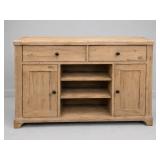 Solid Wood Sideboard Buffet Cabinet