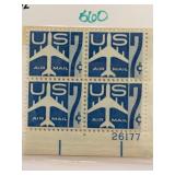 1958 US Airmail Plate Block #C51 Mint NH