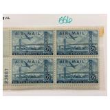 US Scott C36 Mint NH Plate Block 1947