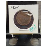 1904 Indian Head Cent