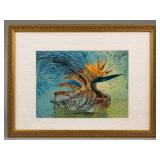 Mikulas Kravjansky 'Morning Song' Intaglio Etchi