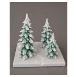 Village Wintergreen Pines with Box