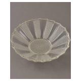 Jeannette Glass Dewdrop 10.25' Serving Bowl