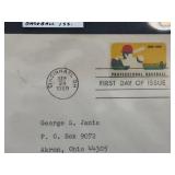 1969 First Day Cover Professional Baseball