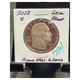 2022-S Anna May Wong Quarter Gem Proof