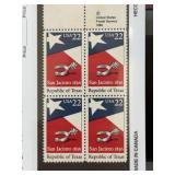 US Scott 2204 Mint NH Block, Republic of TX
