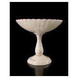 Lenox China Footed Compote Dish with Gold Rim