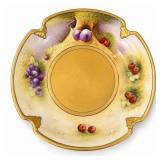 Noritake Hand Painted Fruit Motif Plate