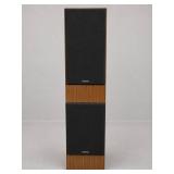 Kenwood Wood Veneer Floor Speakers Pair