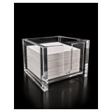 Lucite Monogrammed 'G' Coasters