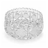 American Brilliant Cut Glass Bowl, 9.5'