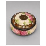 Noritake Hand Painted Porcelain Hair Receiver