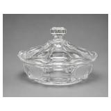 Fostoria Coin Glass Covered Dish Line 1372