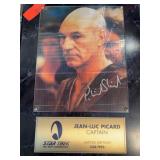 Star Trek Jean-Luc Picard Signed Photo Plaque