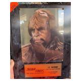 Star Trek Lt. Worf Limited Edition Signed Pla