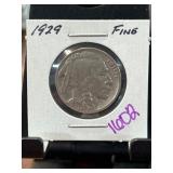 1929 Buffalo Nickel in Fine Condition