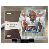 Malik Williams Autographed Trading Card