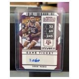 2020 Panini Contenders Josh Nebo Autograph RC