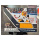 Viktor Arvidsson UD Game Jersey Card