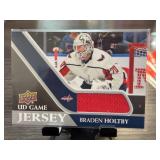 2020-21 Upper Deck Braden Holtby Jersey Card