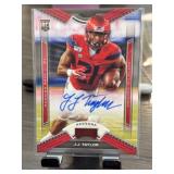 2020 Panini Playoff J.J. Taylor Autographed