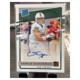 Charlie Taumoepeau Autographed Rookie Card