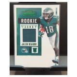 2020 Panini Jalen Reagor Rookie Ticket Card