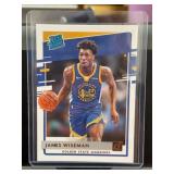 2020-21 Donruss James Wiseman Rookie Card