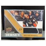 2020-21 Upper Deck Rickard Rakell Jersey Card