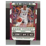 2020 Panini Contenders Pascal Siakam Card