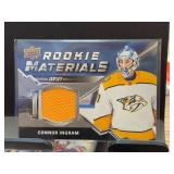 2020-21 Upper Deck Rookie Materials Connor In