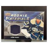 2020-21 Upper Deck Rookie Materials Liam Foud
