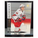 Julien Gauthier SP Rookie Authentics Card