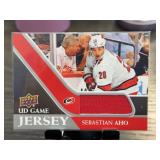 2020-21 Upper Deck Jersey Card Sebastian Aho