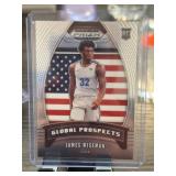 2020 Panini Prizm James Wiseman Rookie Card