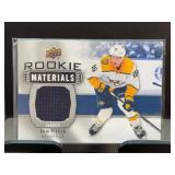 Rem Pitlick Upper Deck Rookie Materials Card