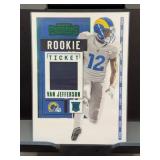 2020 Panini Contenders Van Jefferson RC Patch
