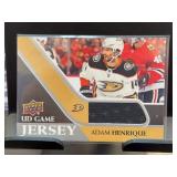 2020-21 Upper Deck Adam Henrique Jersey Card