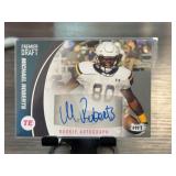 Michael Roberts Rookie Autograph Card