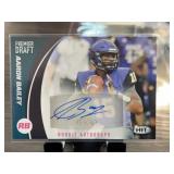 Aaron Bailey Rookie Autograph Card
