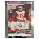 2021 Panini Prestige Jonathon Cooper Auto RC