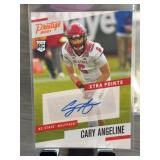 2021 Panini Cary Angeline Autograph Card
