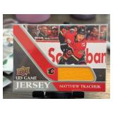 Upper Deck UD Game Jersey Matthew Tkachuk