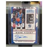 2020 Panini Contenders Ty-Shon Alexander RC