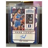 2020 Panini Contenders Tre Jones Auto RC