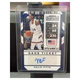 2020 Panini Contenders Malik Fitts Autograph