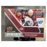 2020-21 Upper Deck Nazem Kadri Jersey Card