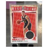 2018-19 Panini Hoops Kevin Huerter Relic Card